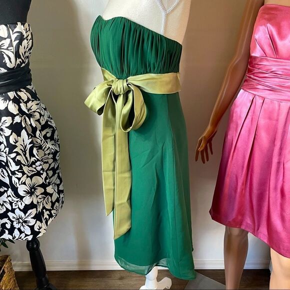 Alfred Angelo Strapless Bridesmaid Dress MEDIUM - Picture 3 of 13